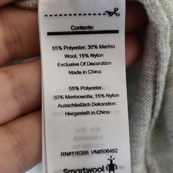 SMARTWOOL  | Women's Shadow Pine Colorblock Sweater sz M - Picture 8 of 8